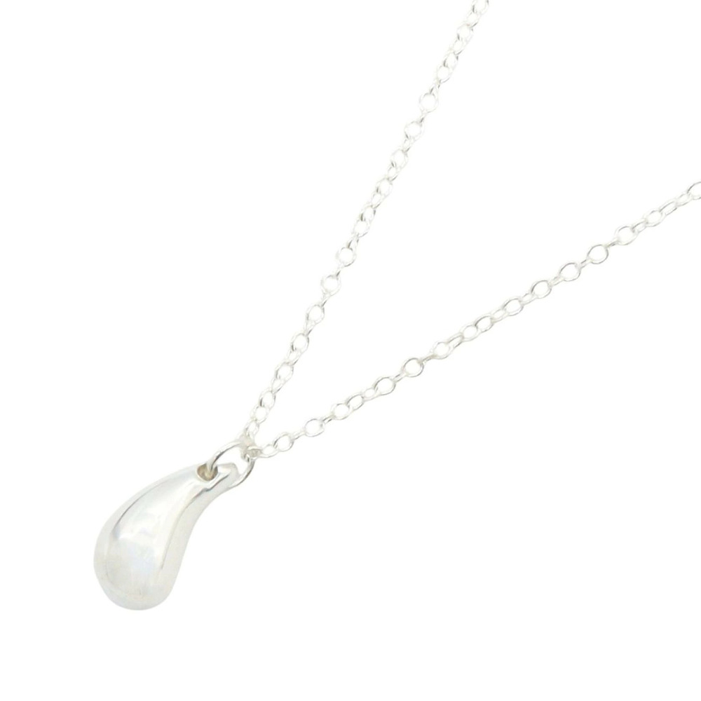 Tiffany Co Elsa Peretti Teardrop Necklace Sterling Silver